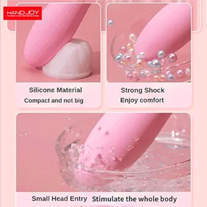 Vibrador Curvo Punto G Recargable | Estimulación Inteligente y Diseño Discreto