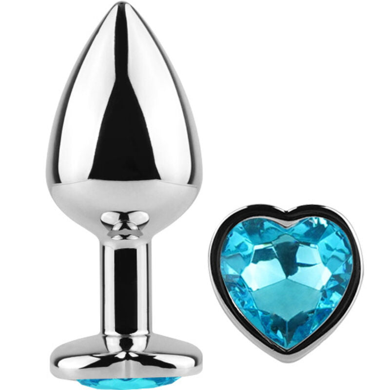 Plug Anal Acero Corazon