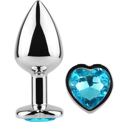 Plug Anal Acero Corazon