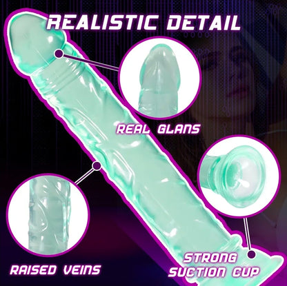 Consolador Jelly Realistico