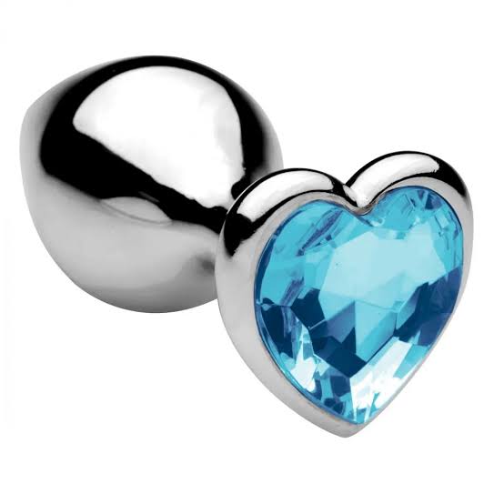 Plug Anal Acero Corazon