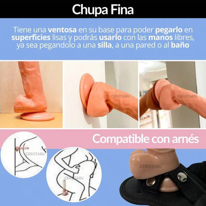 Dildo Vibrating 7.5Plg