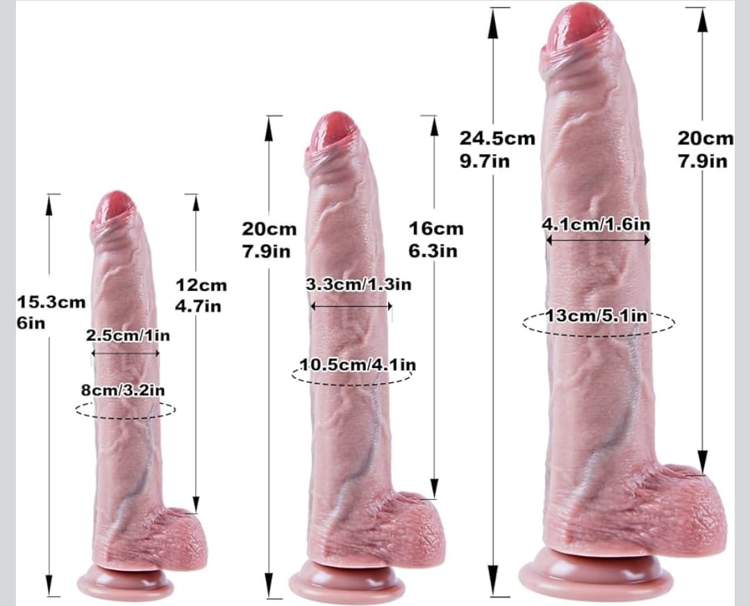 Consolador Realista Premium con Ventosa | Sensación Natural