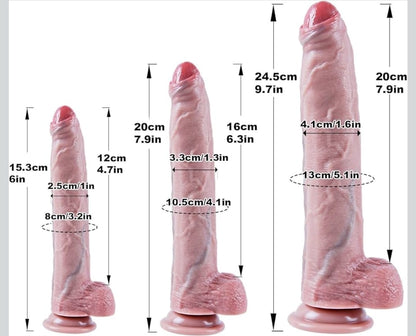 Consolador Realista Premium con Ventosa | Sensación Natural