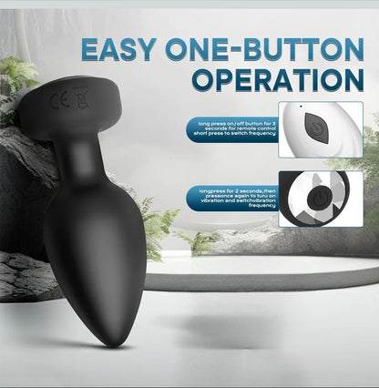 Plug Anal Vibrador Recargable