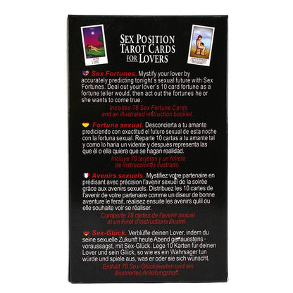 Cartas del Tarot Sexual - La Jugueteria Erotika