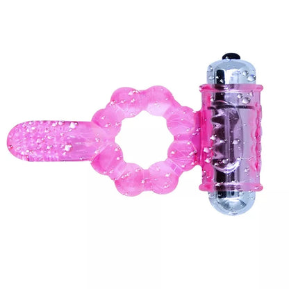Disfruta de una experiencia sexual más intensa con el VibroFlex Ring, un anillo vibrador que se ajusta cómodamente al pene y estimula a tu pareja con vibraciones precisas.