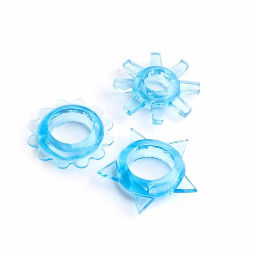Los anillos para el pene Toy Joy potencian la erección, ayudan a retardar la eyaculación y ofrecen estimulación intensa con textura suave y segura.