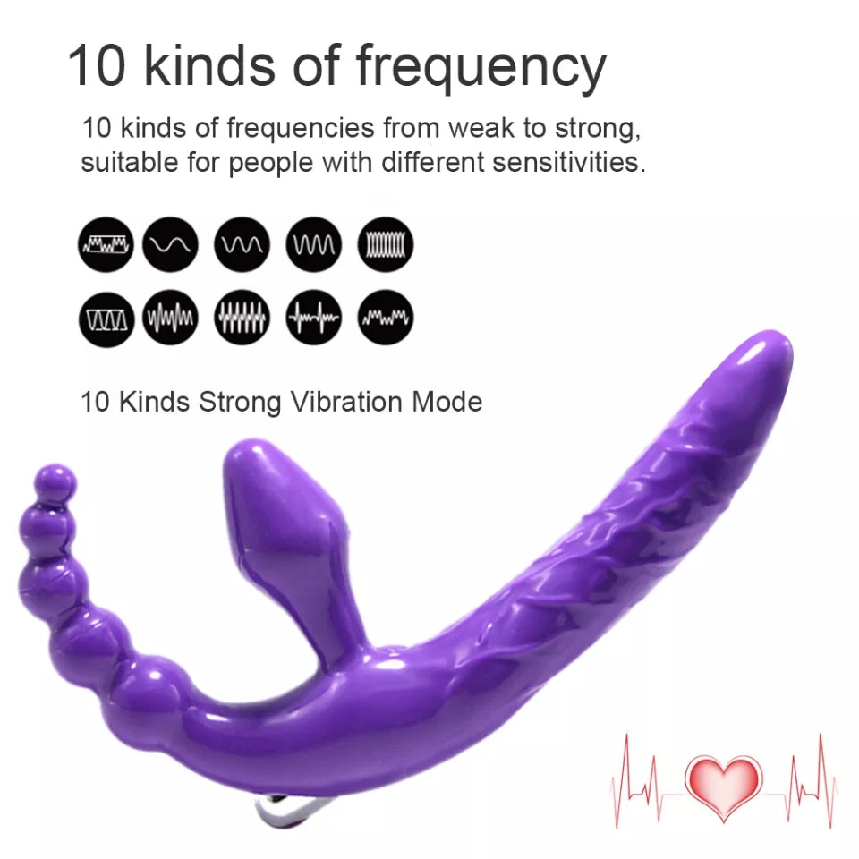Trinity Vibe Triple – Arnés sin correas - La Jugueteria Erotika