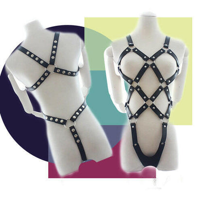 Body Leather Bondage - La Jugueteria Erotika
