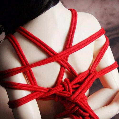 Cuerda Shibari Roja - La Jugueteria Erotika