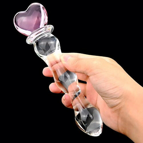 Crystal Heat – Consolador de Vidrio Templado Termoactivo - La Jugueteria Erotika