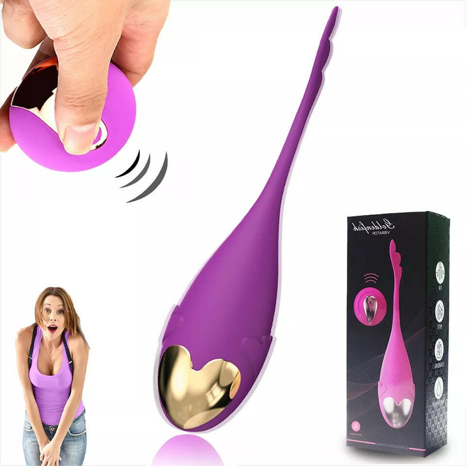 Ideal para juegos en pareja, este vibrador tipo huevo permite el control remoto hasta 9 metros, despertando placer donde lo desees.