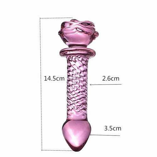 RoseGlass – Plug Anal y Vaginal - La Jugueteria Erotika