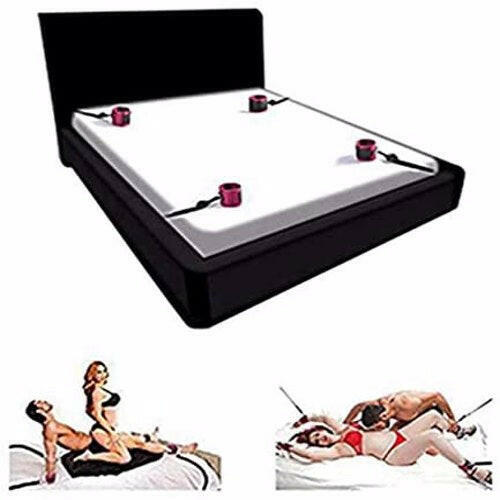 Kit de Ataduras para la Cama – Inmoviliza y Desata tus Fantasías - La Jugueteria Erotika