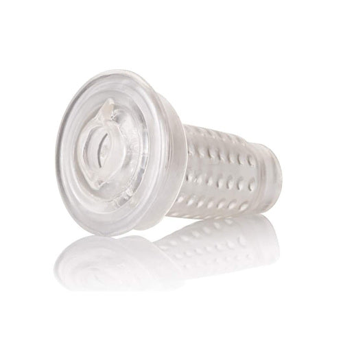 Explora nuevas formas de placer con el Optimum Stroker, un masturbador para hombres que simula sexo oral y se adapta perfectamente al tamaño del pene.