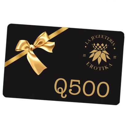 Tarjeta de Regalo – La Juguetería Erotika