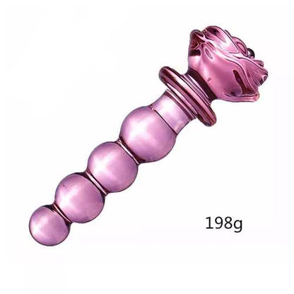 PearlRose – Plug de Vidrio - La Jugueteria Erotika