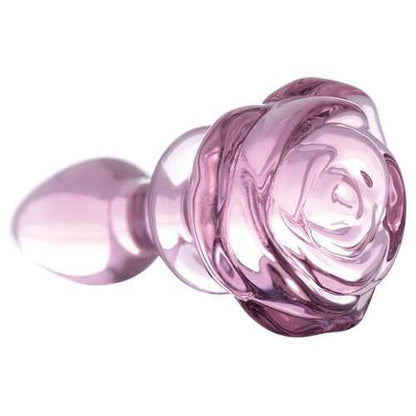 Plug Anal de Vidrio Rosa - La Jugueteria Erotika