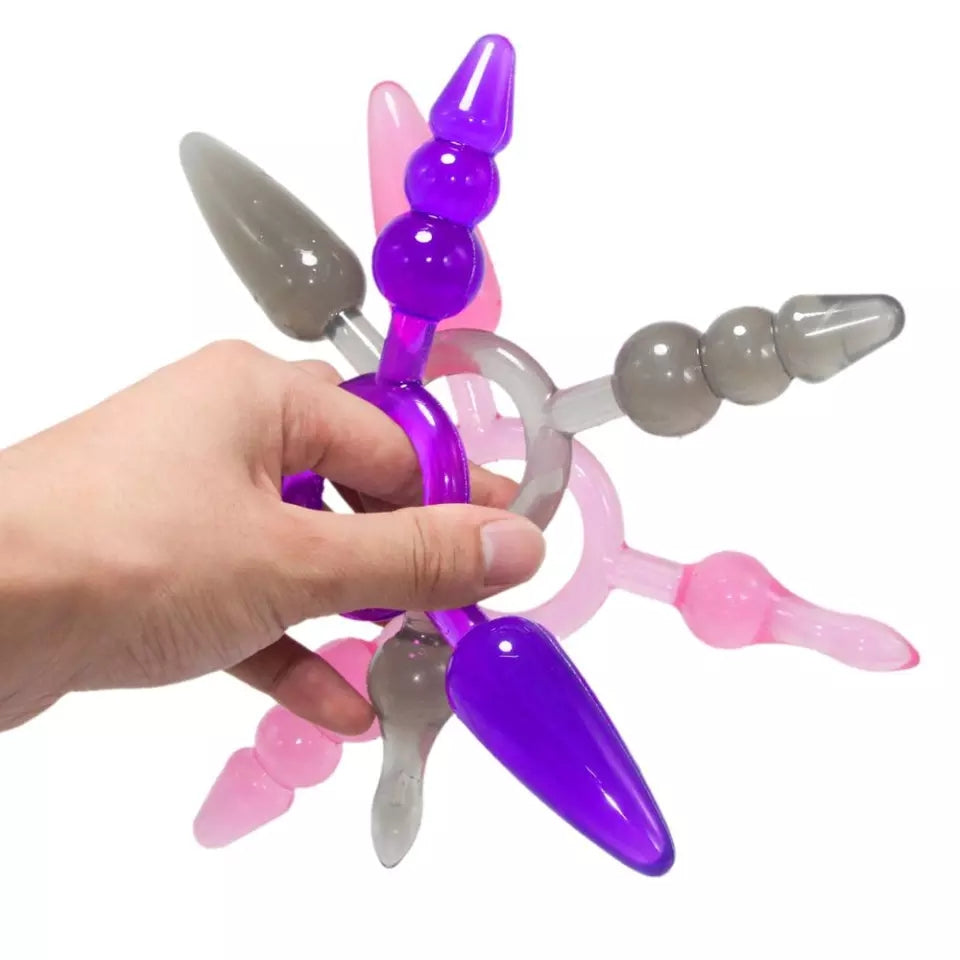 Ruleta de Placer – Triple Plug Anal - La Jugueteria Erotika