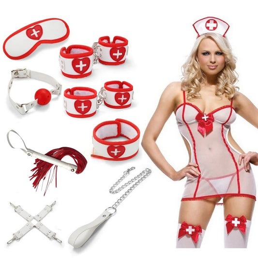 Set de Bondage Completo – 8 Accesorios para Juegos BDSM Intensos - La Jugueteria Erotika