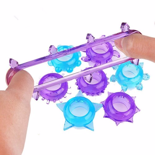 Descubre nuevas formas de placer con el set de anillos Toy Joy: ideales para mejorar la erección, estimular zonas erógenas y disfrutar en pareja.