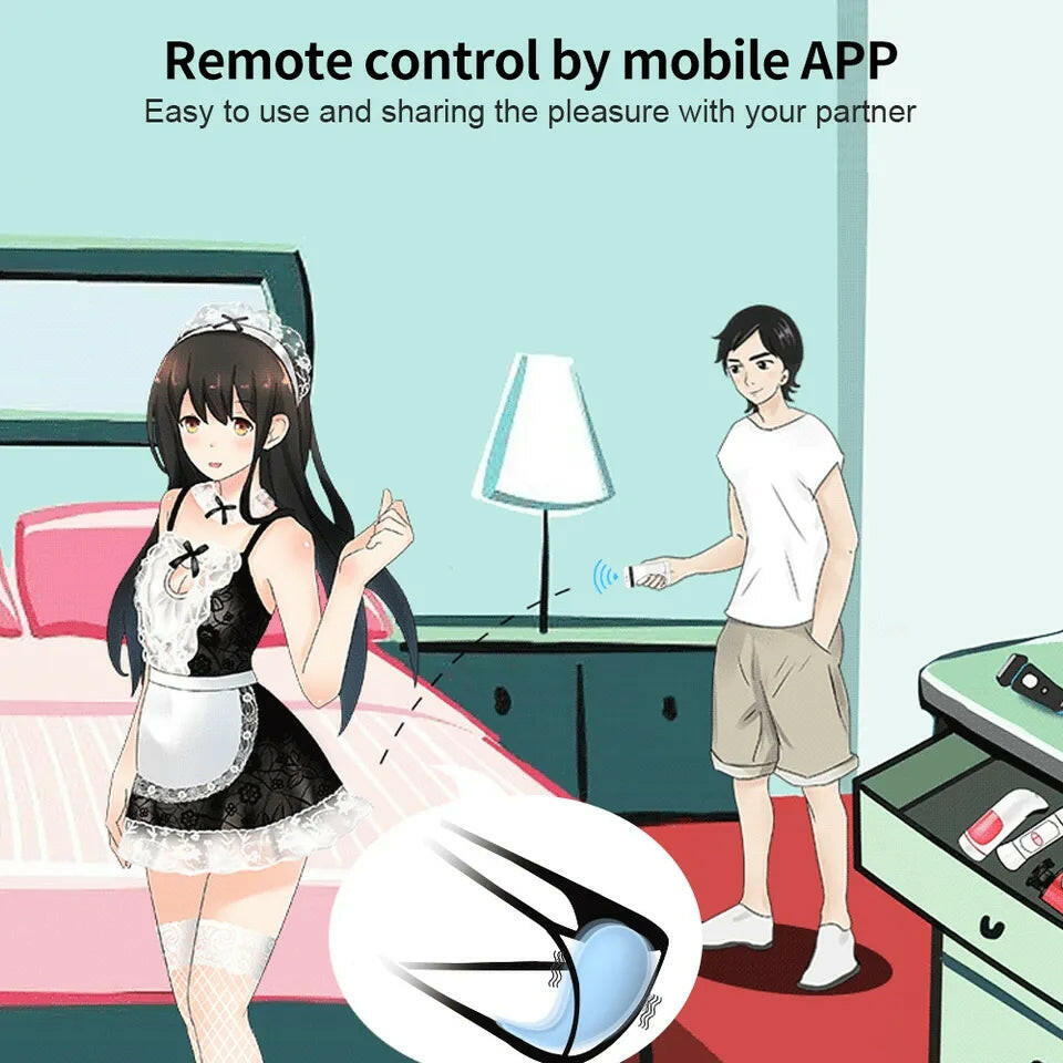 Este juguete erótico ofrece control dual: desde el dispositivo o a través de una app móvil, perfecto para parejas que buscan explorar nuevas formas de placer.