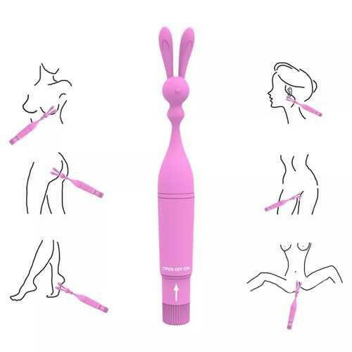Dotty Bunny es un vibrador de clítoris con punta firme que ofrece placer intenso y directo, ideal para orgasmos rápidos y precisos.