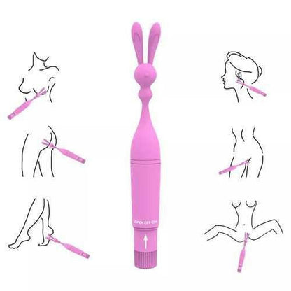 Dotty Bunny es un vibrador de clítoris con punta firme que ofrece placer intenso y directo, ideal para orgasmos rápidos y precisos.
